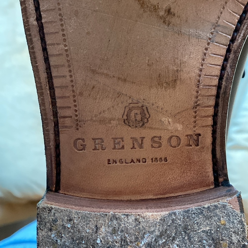 Grenson Black Leather Loafers - Picture 11 of 14